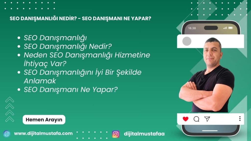 Seo Danışmanlığı Nedir - SEO Danışmanı Ne Yapar