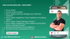 DDoS Saldırı Engelleme