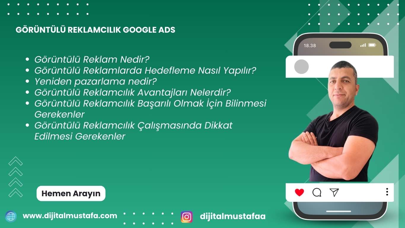Görüntülü Reklamcılık Google Ads