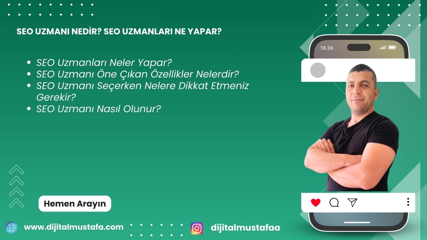 Seo Uzmanı Nedir-Seo Uzmanları Ne Yapar