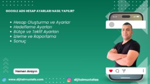 Google Ads Hesap Ayarları Nasıl Yapılır